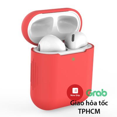 Vỏ bảo vệ Airpods silicone nhám bảo vệ tai nghe