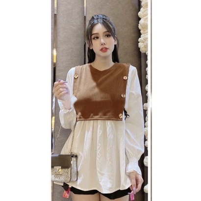 Áo Peplum Bigsize 55kg Đến 100kg (M/L/XL/XXL)