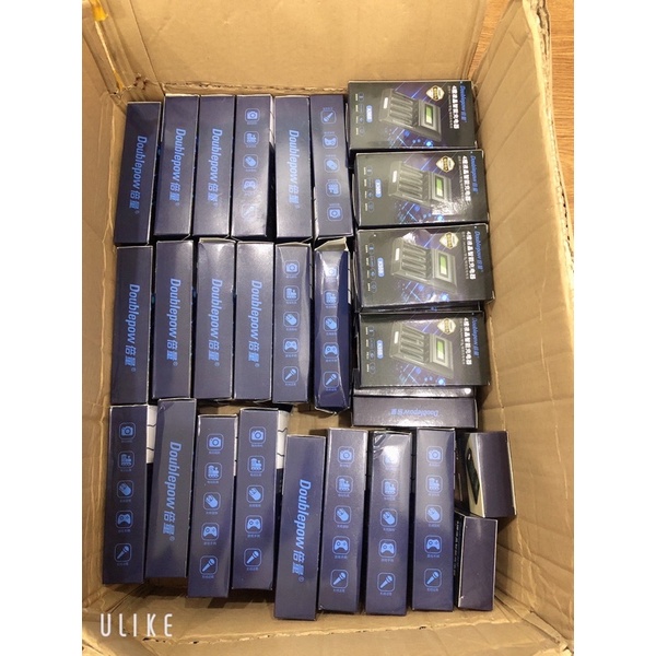 Combo 10 bộ sạc 4 pin Doublepow 3200mAh