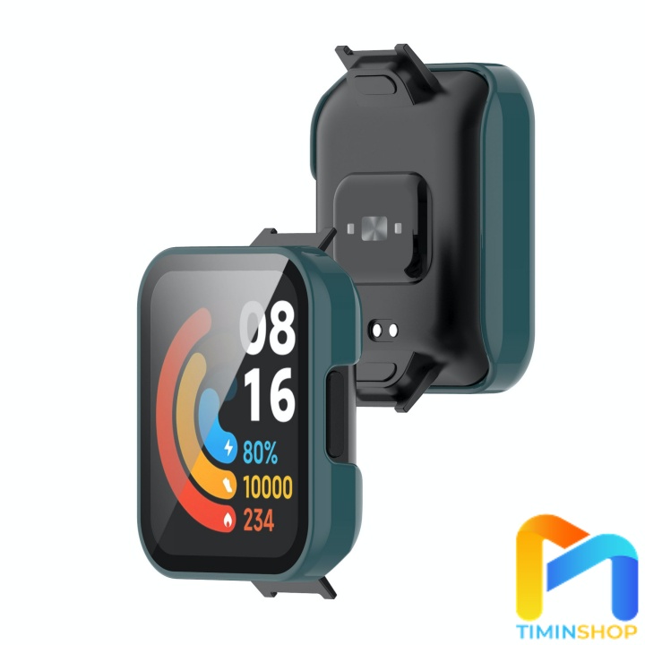 Ốp Xiaomi Redmi Watch 2/ Redmi watch 2 lite - Chất PC + màn hình Kính cường lực