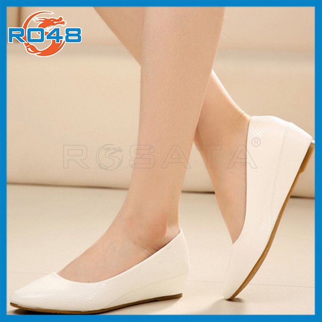 Giày búp bê nữ đẹp Rosata đế xuồng RO48