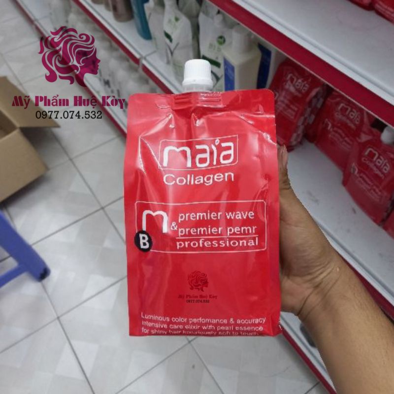 Dập Uốn ,Ép Maia Collagen 1000ml cho Salon chuyên nghiệp