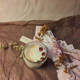 Nến thơm handmade sáp đậu nành nguyên chất Nhài Đàn Hương Oải hương