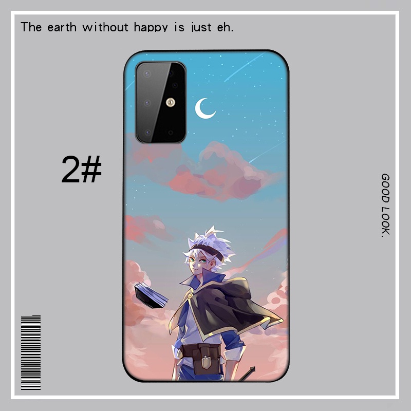 Ốp điện thoại silicone mềm hình anime Black Clover LU131 cho Samsung Galaxy A11 A12 A22 A32 M21 M30s J4 Core A82 A9