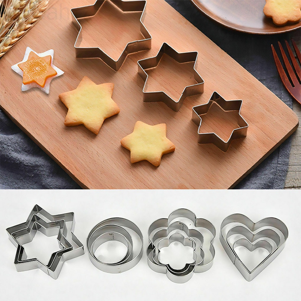 3/12 Khuôn cắt bánh quy bằng thép không gỉ