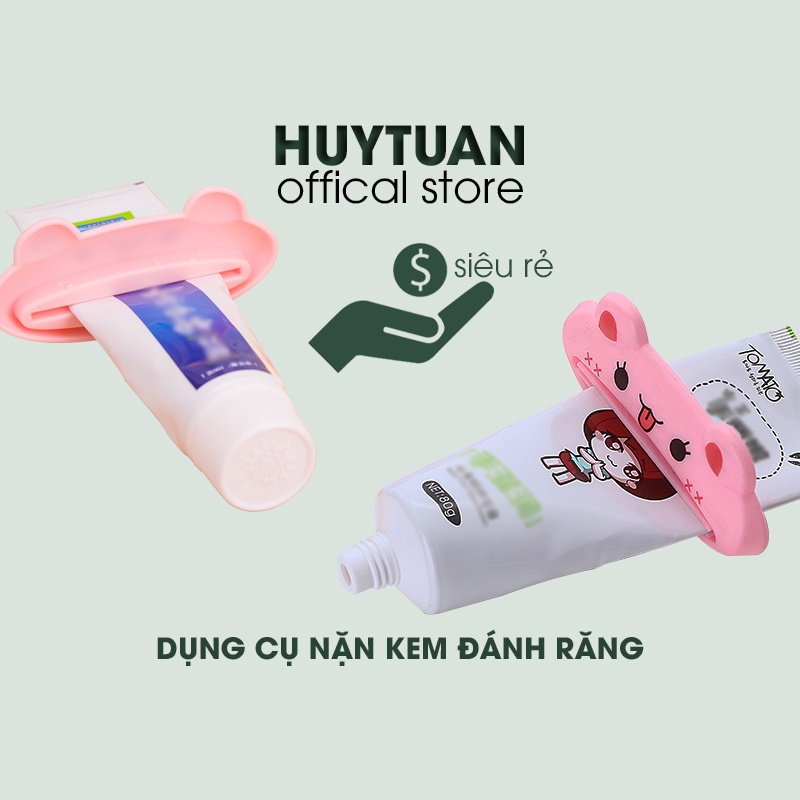 Dụng cụ kẹp kem đánh răng đa năng - Kẹp nặn kem đánh răng hình thú dễ thương (KKT01)