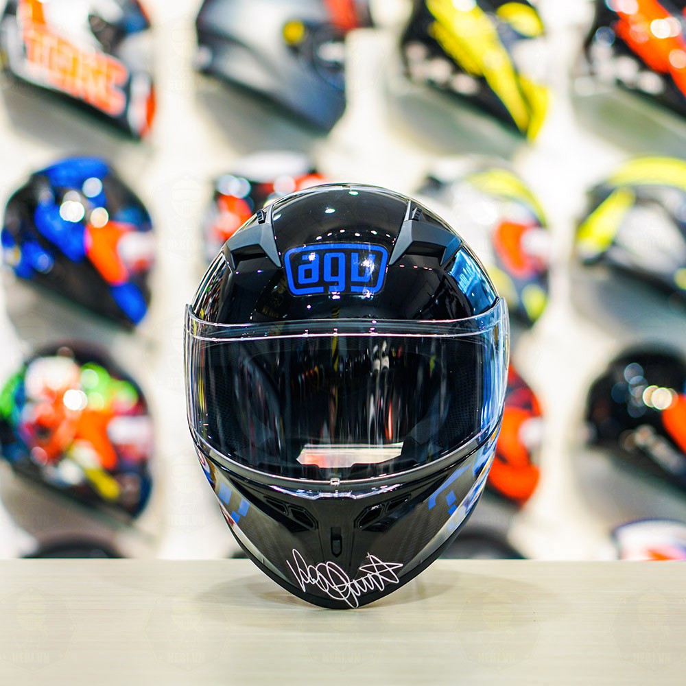 Tem Decal AGV Myth Xanh Dán Mọi Mũ Fullface (không bao gồm mũ)