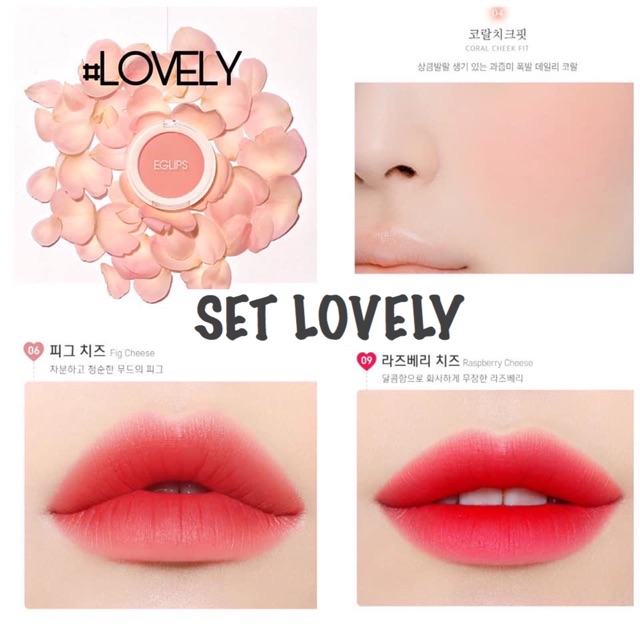 SET MÁ HỒNG + SON EGLIPS COLOR KIT | BigBuy360 - bigbuy360.vn