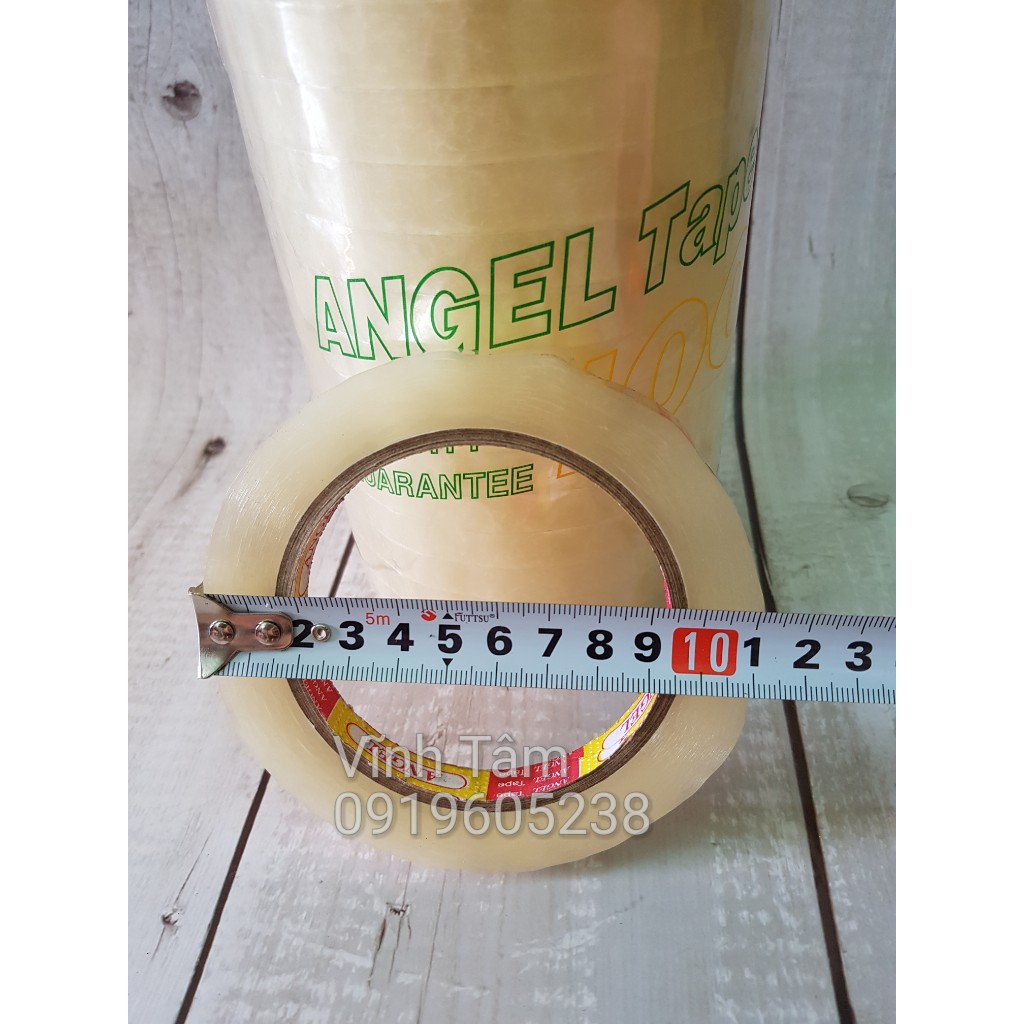 BĂNG KEO TRONG 1,2 P x 100Y LÕI SIÊU MỎNG