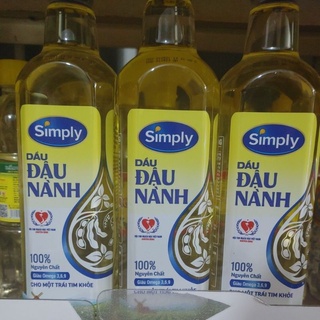 dầu đậu nành simply