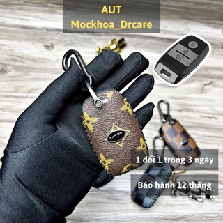 Bọc chìa khoá smartkey Kia 3 nút (Kia Morning, Seltos, Soluto, Rio, Cerato, Optima, Rondo, Sorento) da Canvas KMK3