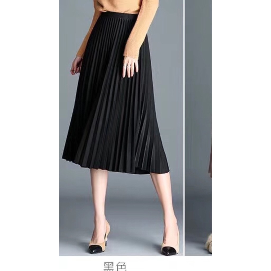 Chân váy xòe xếp ly nhũ loại 1 chất đẹp | BigBuy360 - bigbuy360.vn