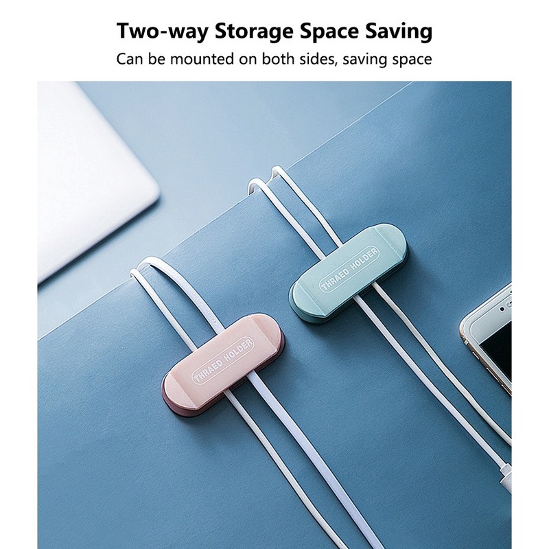Set 4 kẹp giữ dây cáp đa năng tiện lợi