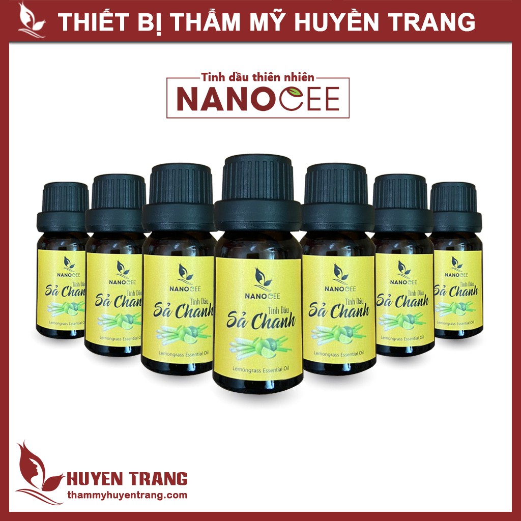 Tinh Dầu Sả Chanh Nguyên Chất NANOCEE Dùng Trong Spa Thẩm Mỹ Viện - Thiết Bị Y Tế Huyền Trang