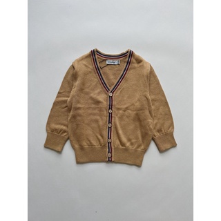 Áo len cardigan bé trai Macro & Micro Classic V-neck Cardigan