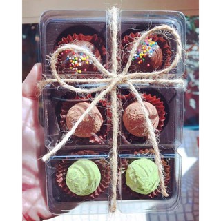 Cup giấy mềm lót socola