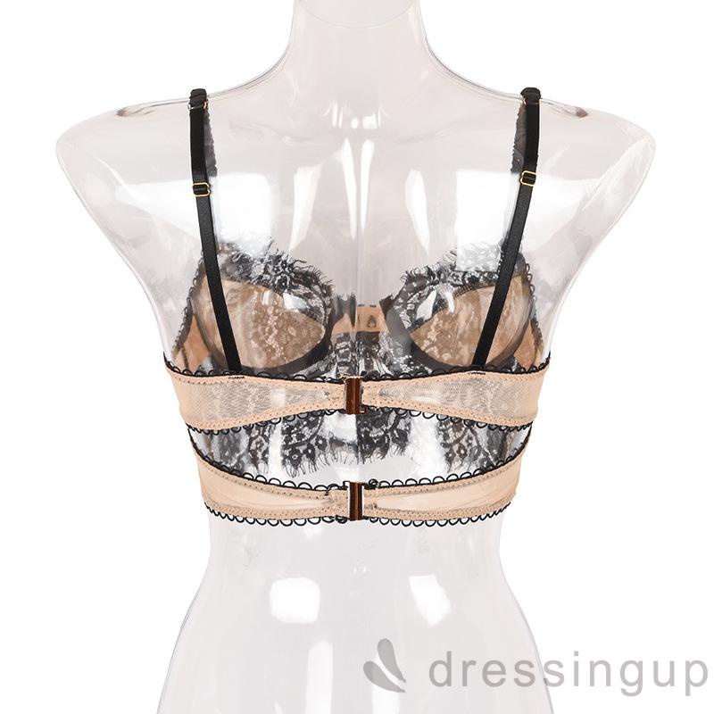 Áo Croptop Hai Dây Phối Ren Hoa Thời Trang Mùa Hè Quyến Rũ Cho Nữ