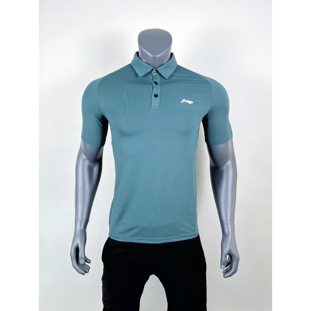 Áo polo nam CHÍNH HÃNG LINING APLR176, chất thun lạnh, thoáng khí, co giãn 4 chiều