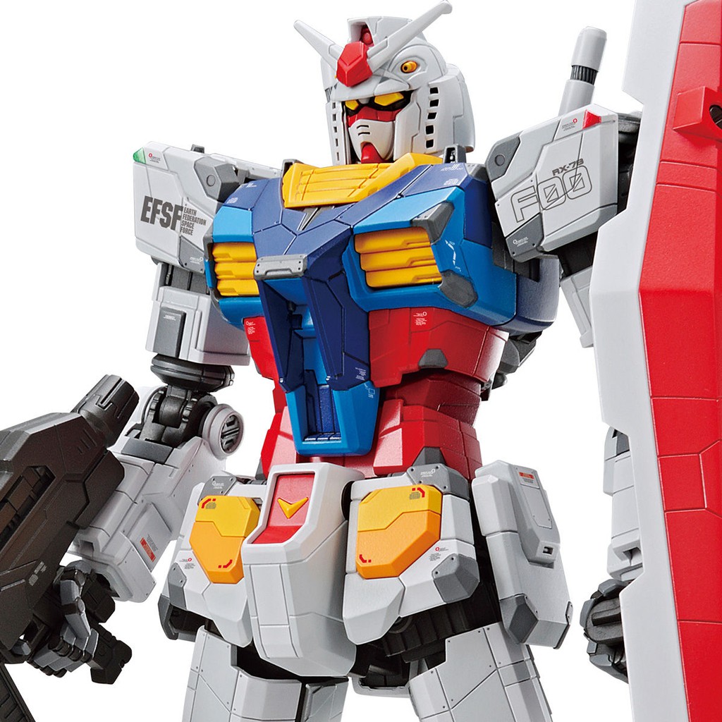 Mô hình lắp ráp 1/100 RX-78F00 GUNDAM RELEASE INFO P BANDAI