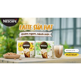 Cà phê hòa tan Nescafe Latte Sữa Hạt (Hộp 10 gói x 24g)