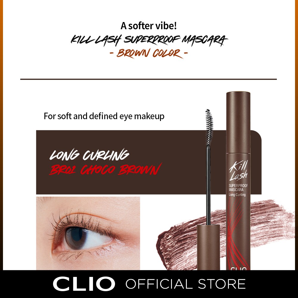 Mascara Clio chuốt mi trang điểm chống nước tiện lợi 7g | BigBuy360 - bigbuy360.vn