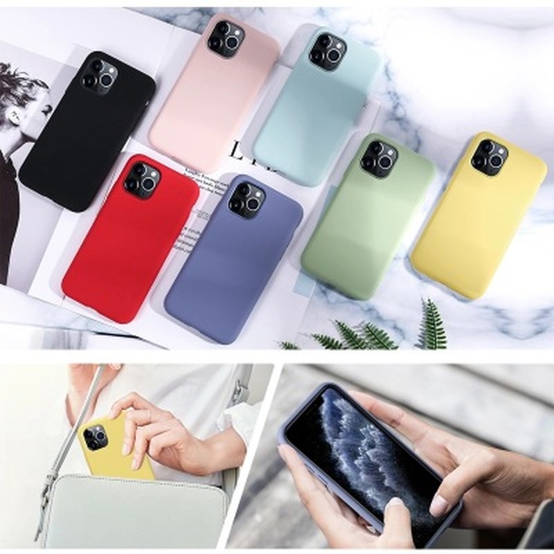 Ốp Điện Thoại Silicon Mềm Chống Sốc Cho iPhone 13 12 Pro Max Mini