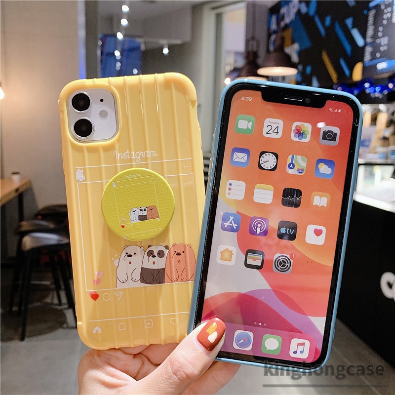 Ốp lưng We Bare Bears đáng yêu nhiều mẫu mã cho điện thoại OPPO F9 Reno 4 A5 2020 A3S A31 2020 A5S A53 2020 A9 A33 2020 A1K A91 A92 Reno 2F A12 F7 F5 Reno 3 A12E A7 A52 A11K A11 A12S F5 Yoouth F9 PRO A32 A53S Reno 2Z A72 C12 C15 C11 C17 C3 C1 C2 7i 5 5S 5