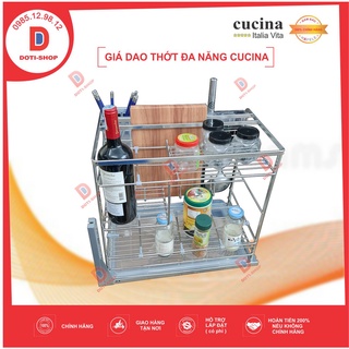 Giá dao thớt đa năng cucina - hafele , chuẩn inox 304