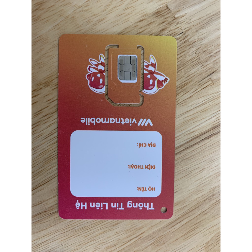 Sim trắng 4G Vietnamobile [FREESHIP] tự thay tại nhà