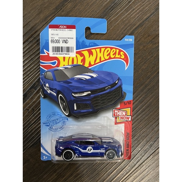 Xe mô hình đồ chơi Hotwheels cơ bản 1:64 - 2017 Camaro ZL1