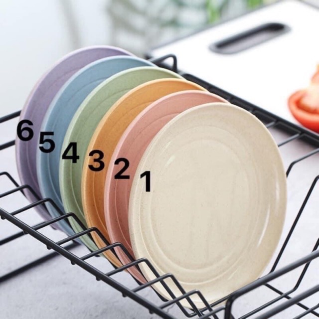 Dĩa lúa mạch màu pastel ngọt ngào