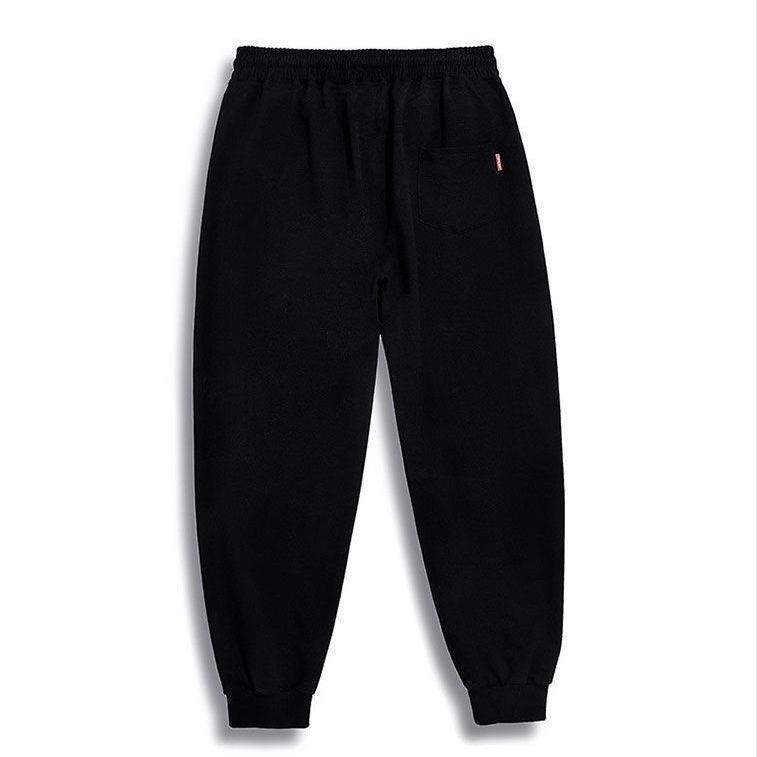 Quần jogger Màu Đen Co Giãn Phong Cách Thể Thao Cho Nam