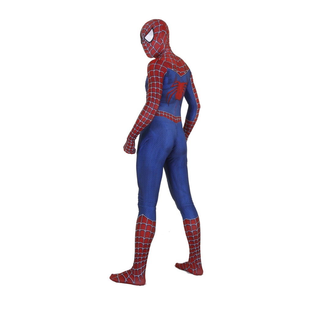 Marvel Bộ Đồ Liền Thân Hóa Trang Người Nhện 3D Độc Đáo