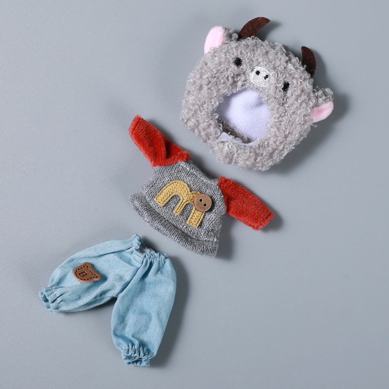 Bộ Quần Áo Búp Bê Ob11 12 Con Phong Cách Trung Hoa Đáng Yêu