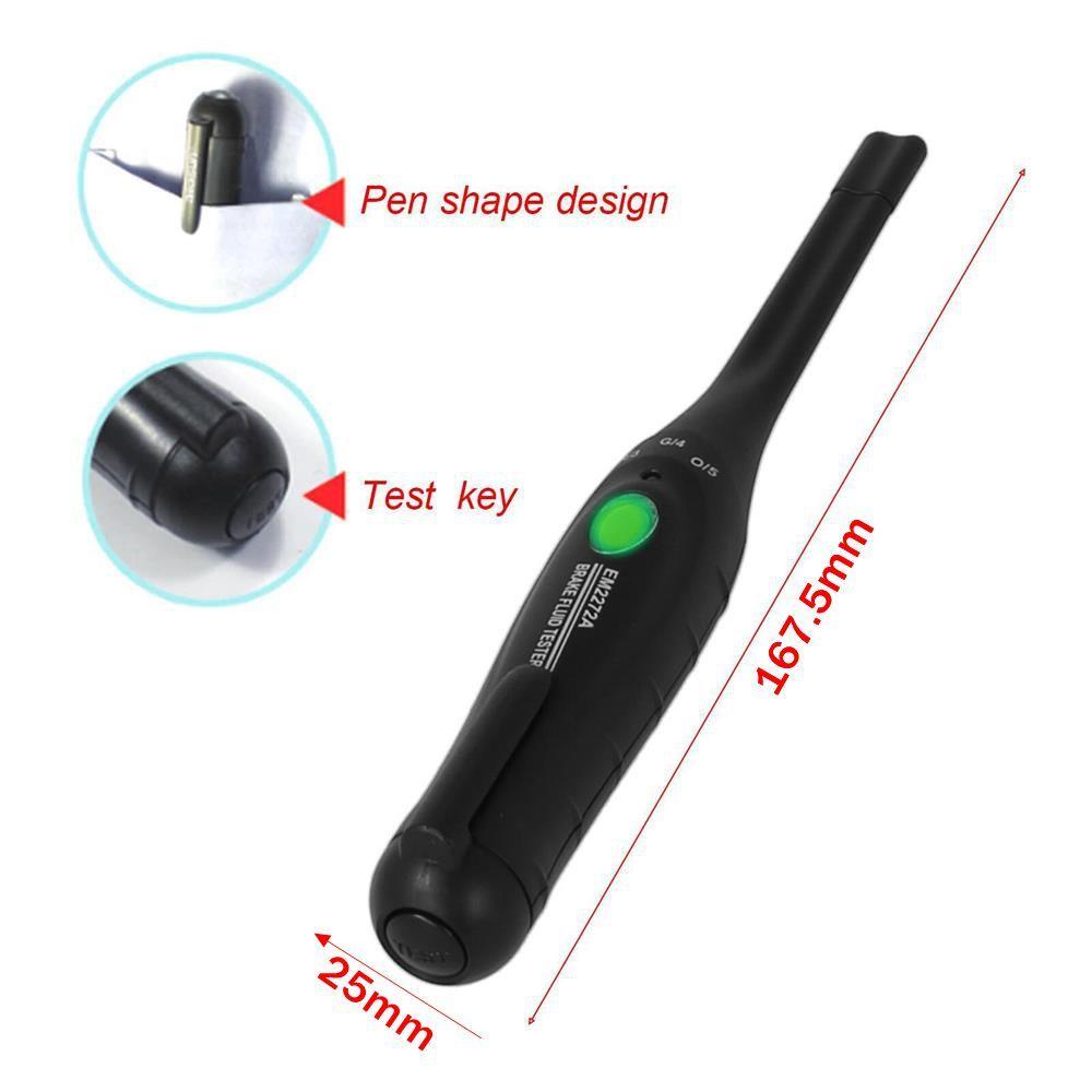 Dụng Cụ Kiểm Tra Chất Lỏng Phanh Xe Chất Liệu Bền Cho Dot3 Dot4 Dot5