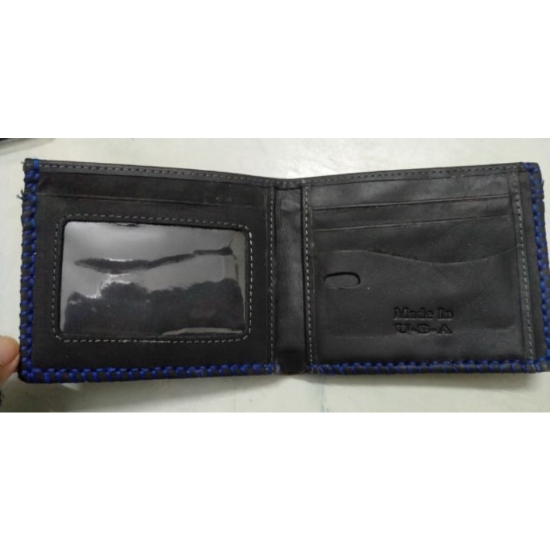 Ví Da Bò Mẫu LV Khâu Thủ Công Siêu Cool