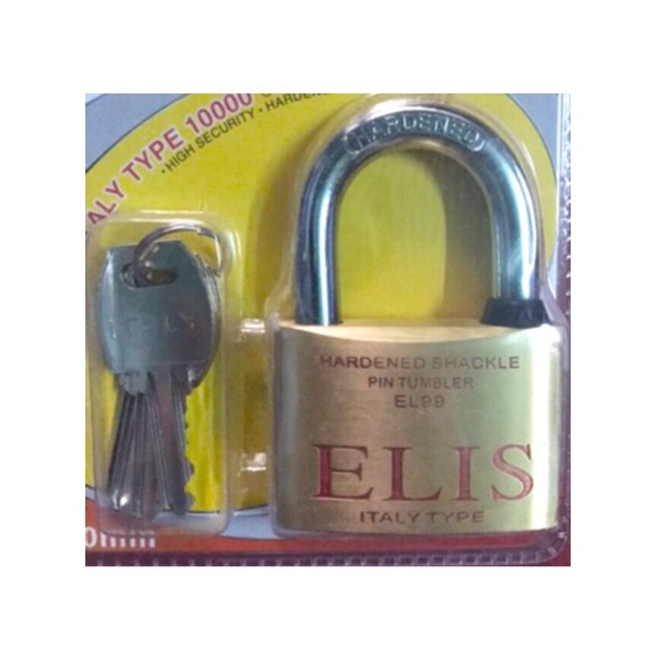 Ổ khoá ELIS 6 phân ( chìa răng )