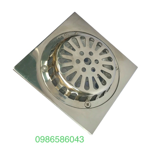 Phễu thoát sàn ban công inox304 đúc bóng - bảo hành trọn đời