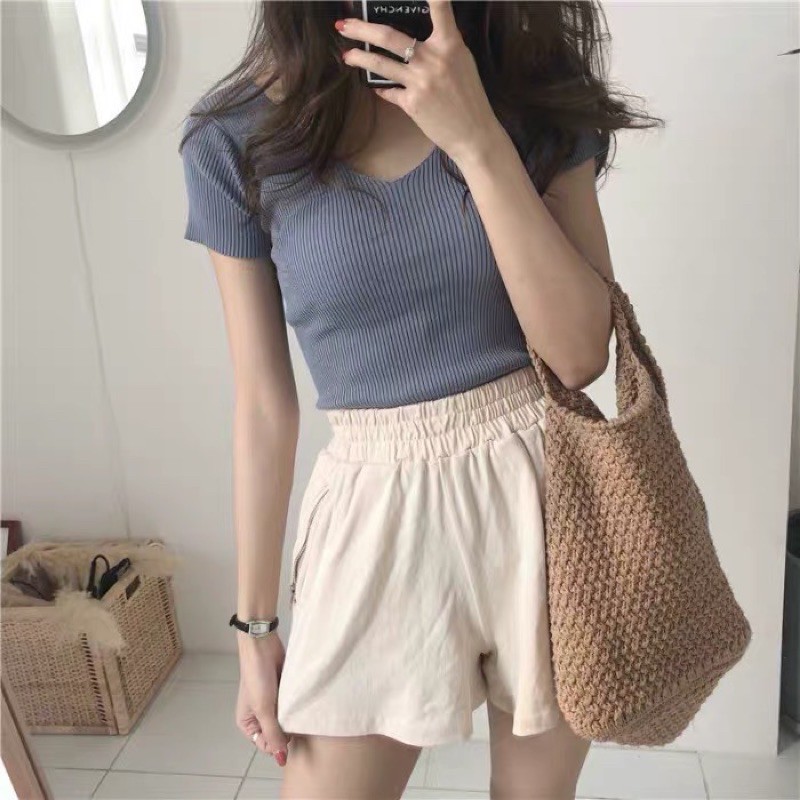 ÁO LEN CỔ TIM TRƠN