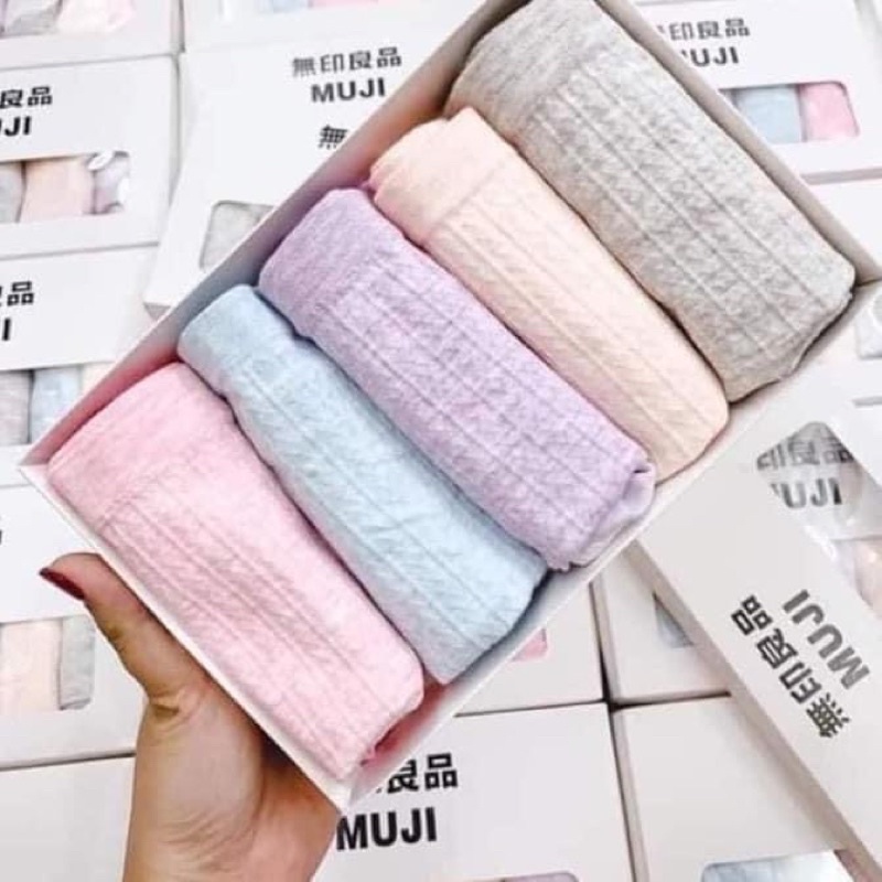 Quần Lót Nữ Cotton Cạp Cao Viền Ren Sexy Co Giãn 4 Chiều Thoáng Mát _ Quần chip dệt kim Lưng cao Nâng mông ôm Gọn bụng