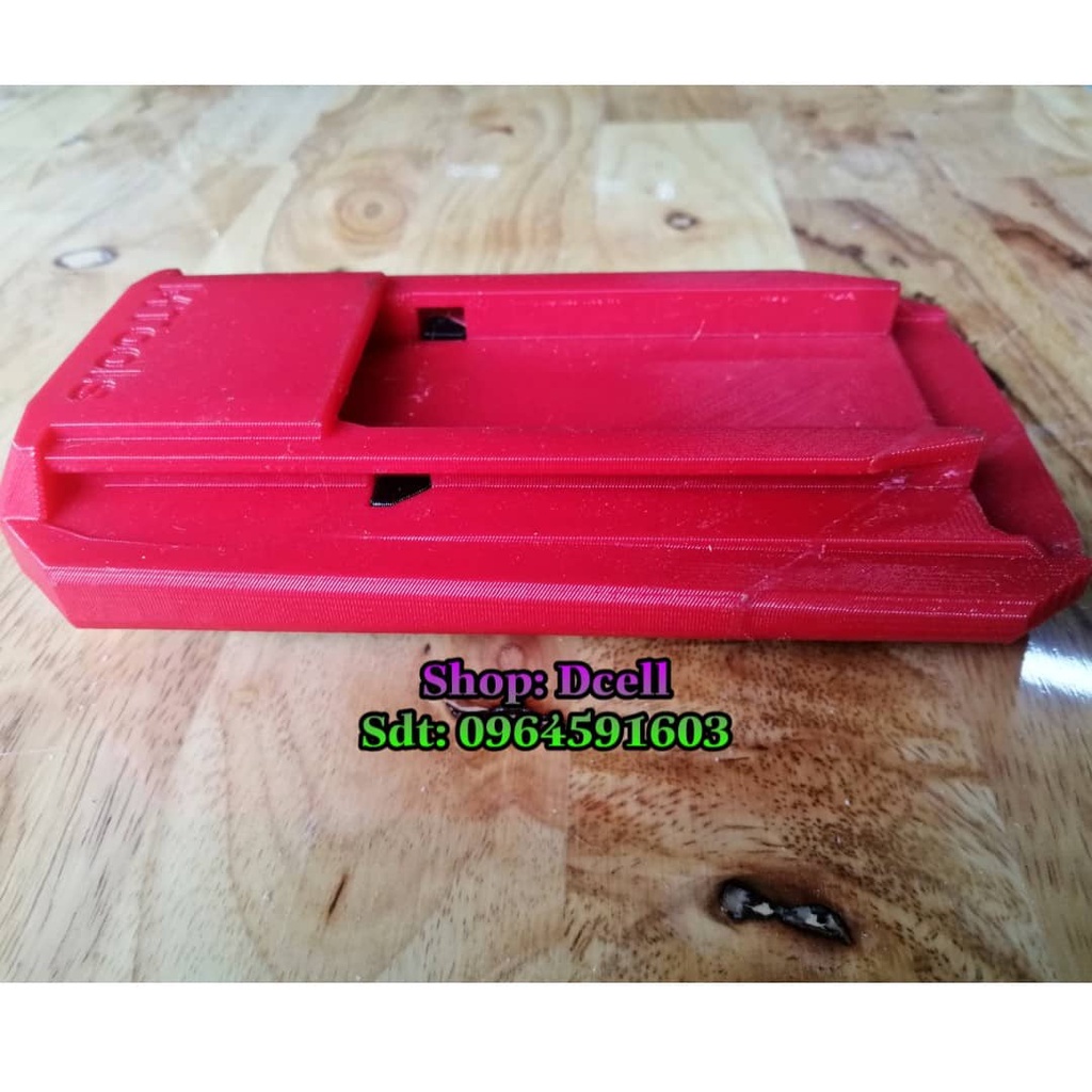 Đế Chuyển Pin Makita Cho Máy Hilti 36v Te6 - A36 Không Than Và Có Than In 3D Nhựa Chịu Lực Siêu Bền - Pin Hilti, Makita