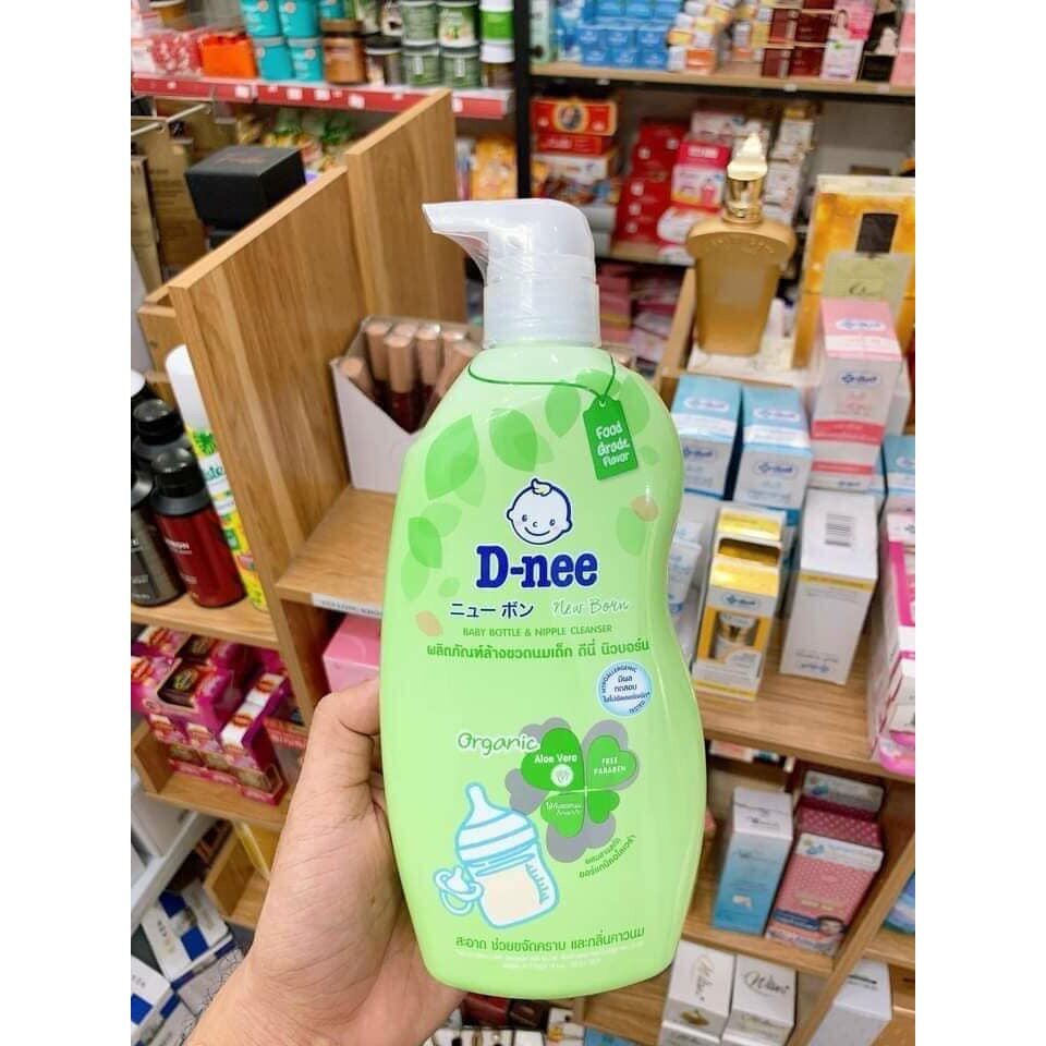 Nước Rửa Bình Sữa Dnee Chai 620ml, Túi 600ml Mẫu Mới