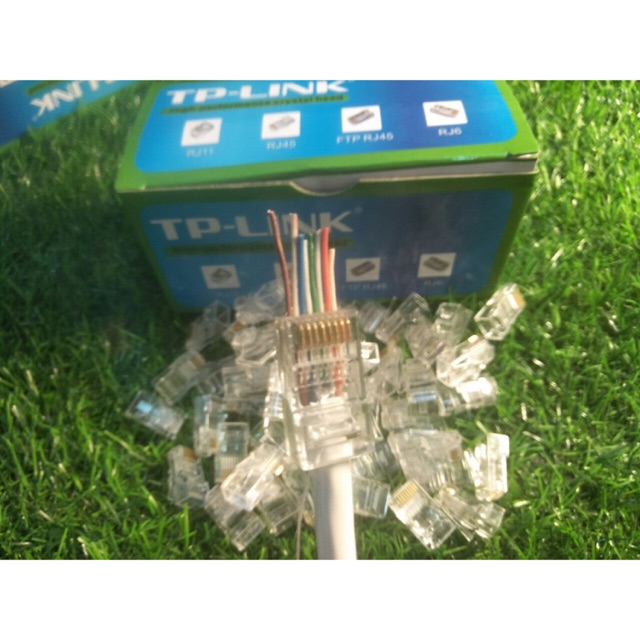 Hạt mạng xuyên thấu RJ45 100 hạt