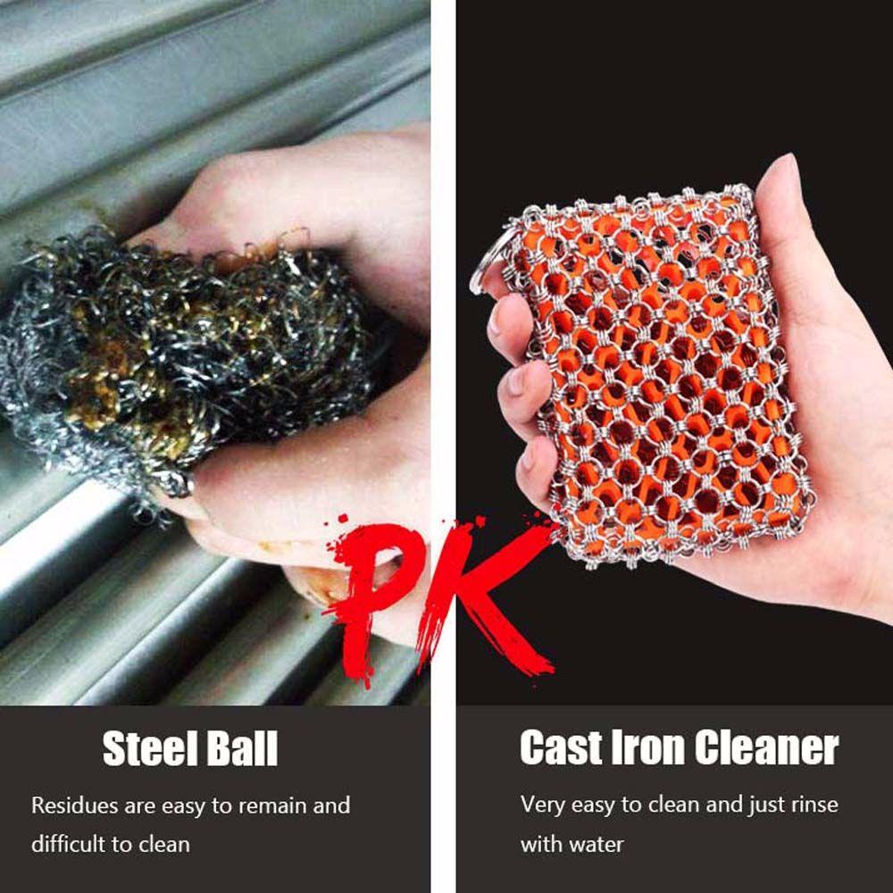 Miếng Rửa Chén Bằng Sắt Siêu Bền Tiện Dụng Cho Nhà Bếp