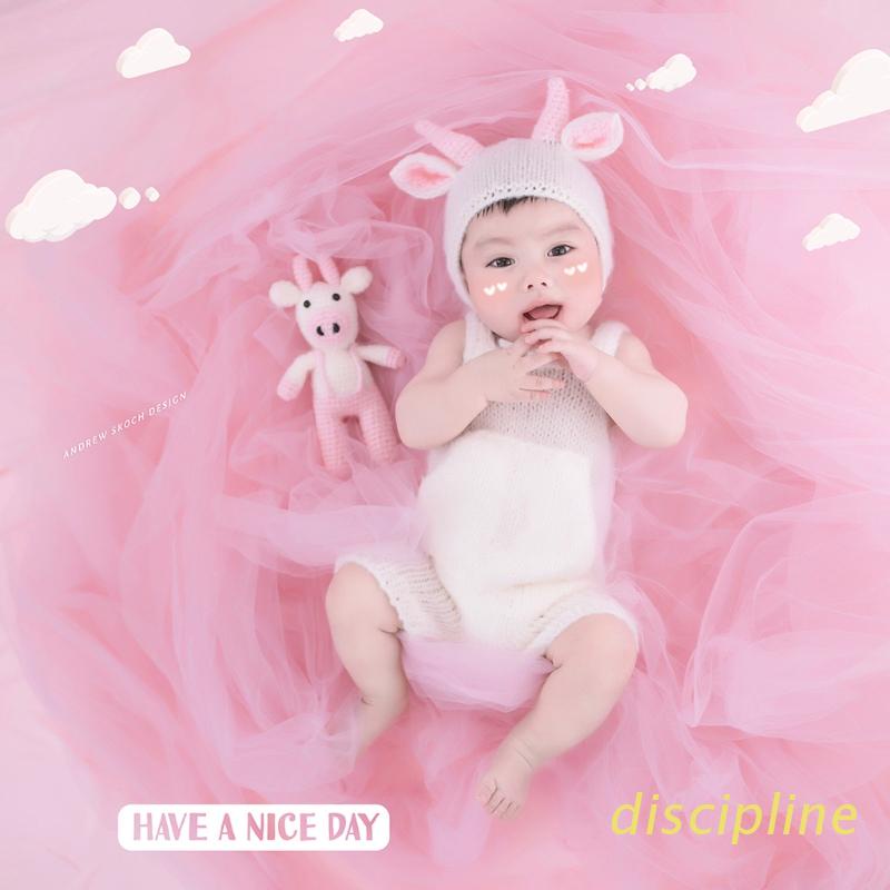 Bộ Áo Liền Quần Đan Len Hình Bò Sữa Dễ Thương Dùng Làm Đạo Cụ Chụp Ảnh Cho Bé Sơ Sinh