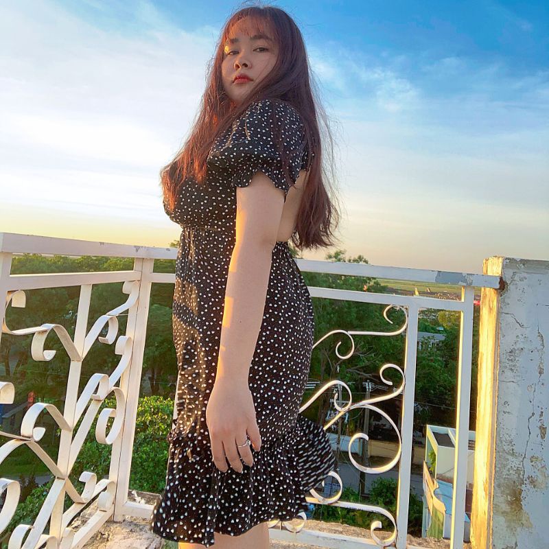 Đầm tim hở lưng bigsize 60-90kg