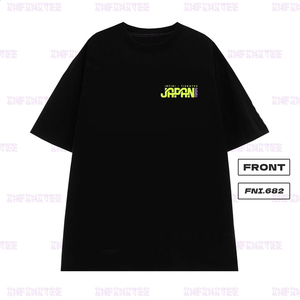 Áo thun INFINITEE Fni0678-B, Thun 100% Cotton - form rộng Unisex.