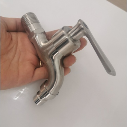 Vòi hồ, vòi nước tay gạt, vòi máy giặt inox SUS 304 cao cấp Moonoah MN2362