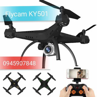 Máy Bay Flycam Điều Khiển Từ Xa KY501 Advanced Drone Wifi 2.4GHz ( Tặng Kèm Tay Cầm Điều Khiển )