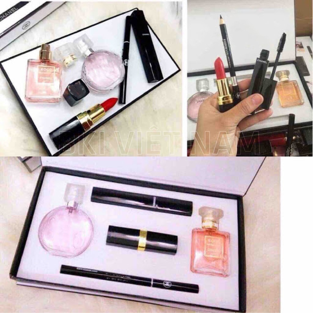 Bộ nước hoa 5 món Chanel tinh tế nhỏ gọn và sang trọng | Thế Giới Skin Care